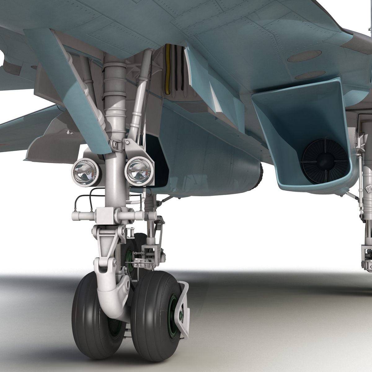 3D model Russian Air Force Su 34 Rigged