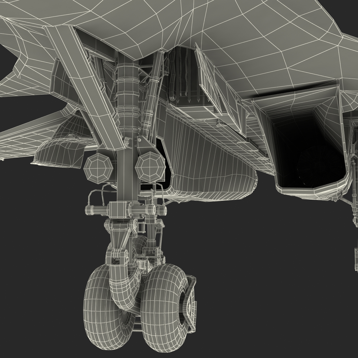 3D model Russian Air Force Su 34 Rigged