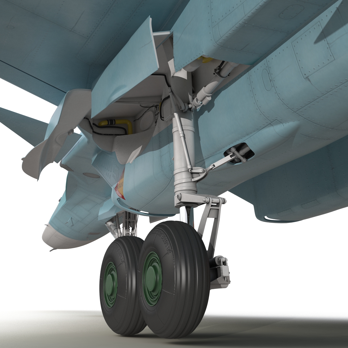 3D model Fighter Sukhoi Su 34