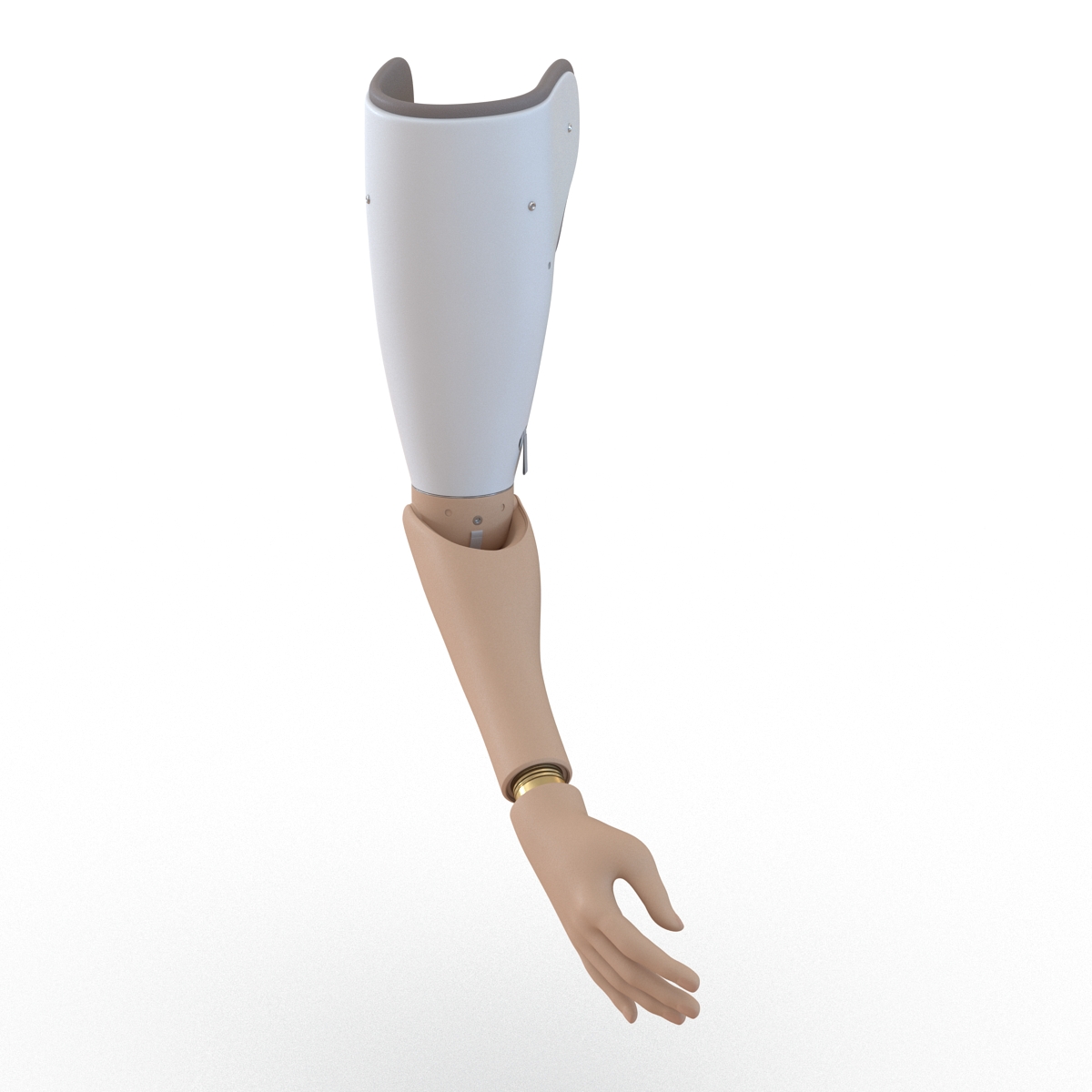 3D Prosthetic Arm Rigged