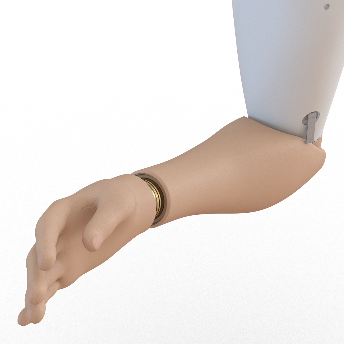 3D Prosthetic Arm Rigged