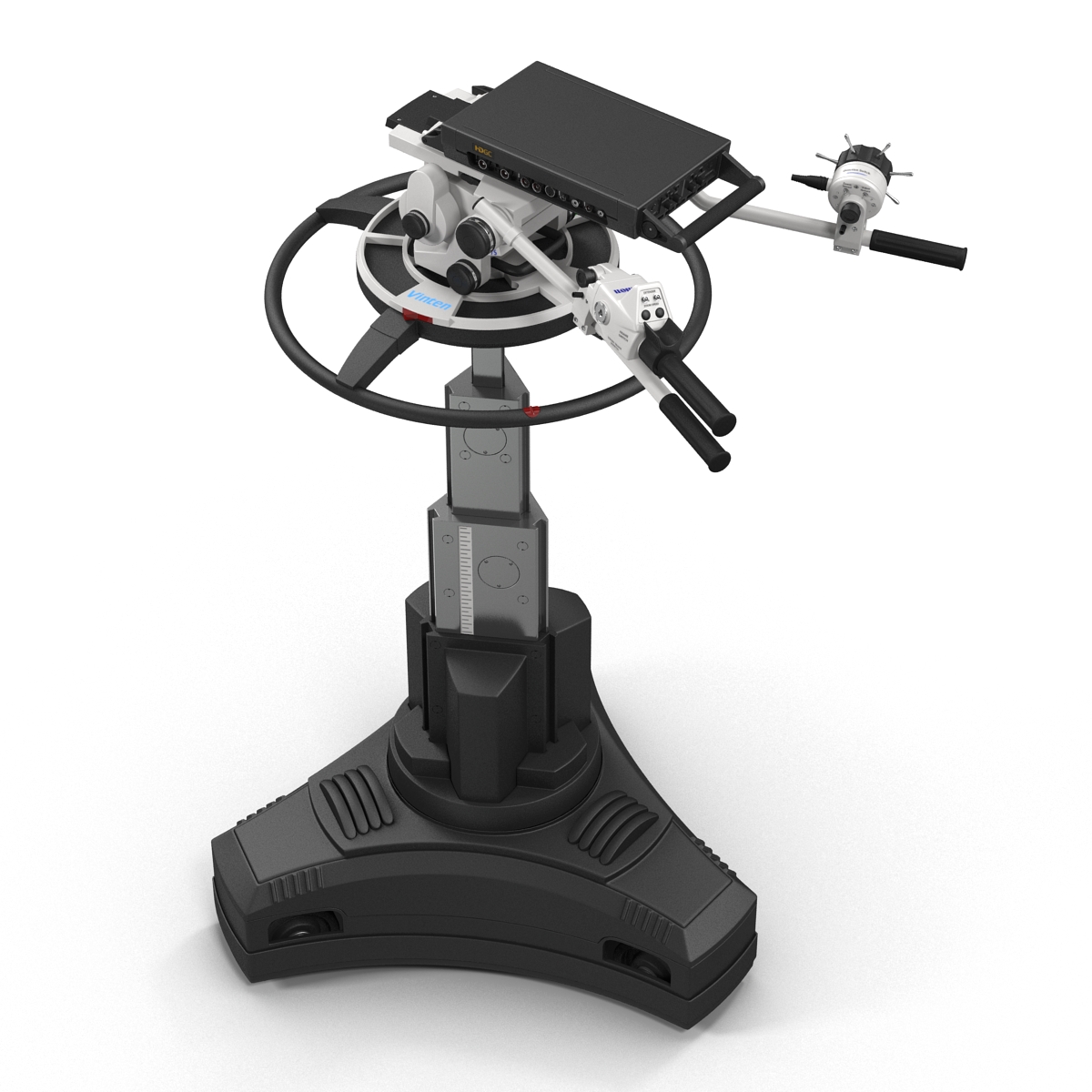 3D model TV Studio Camera Pedestal