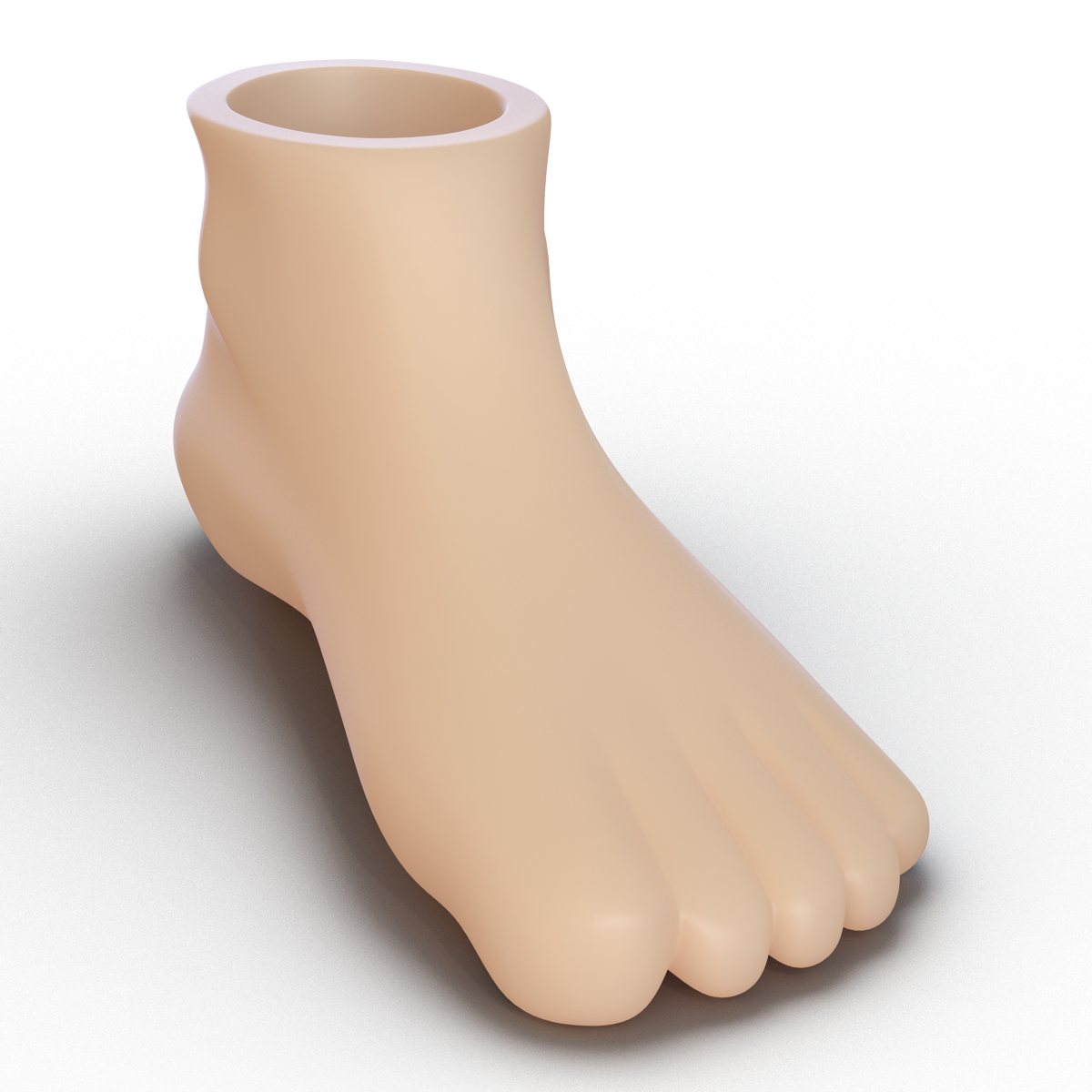 Plastic Foot 3D