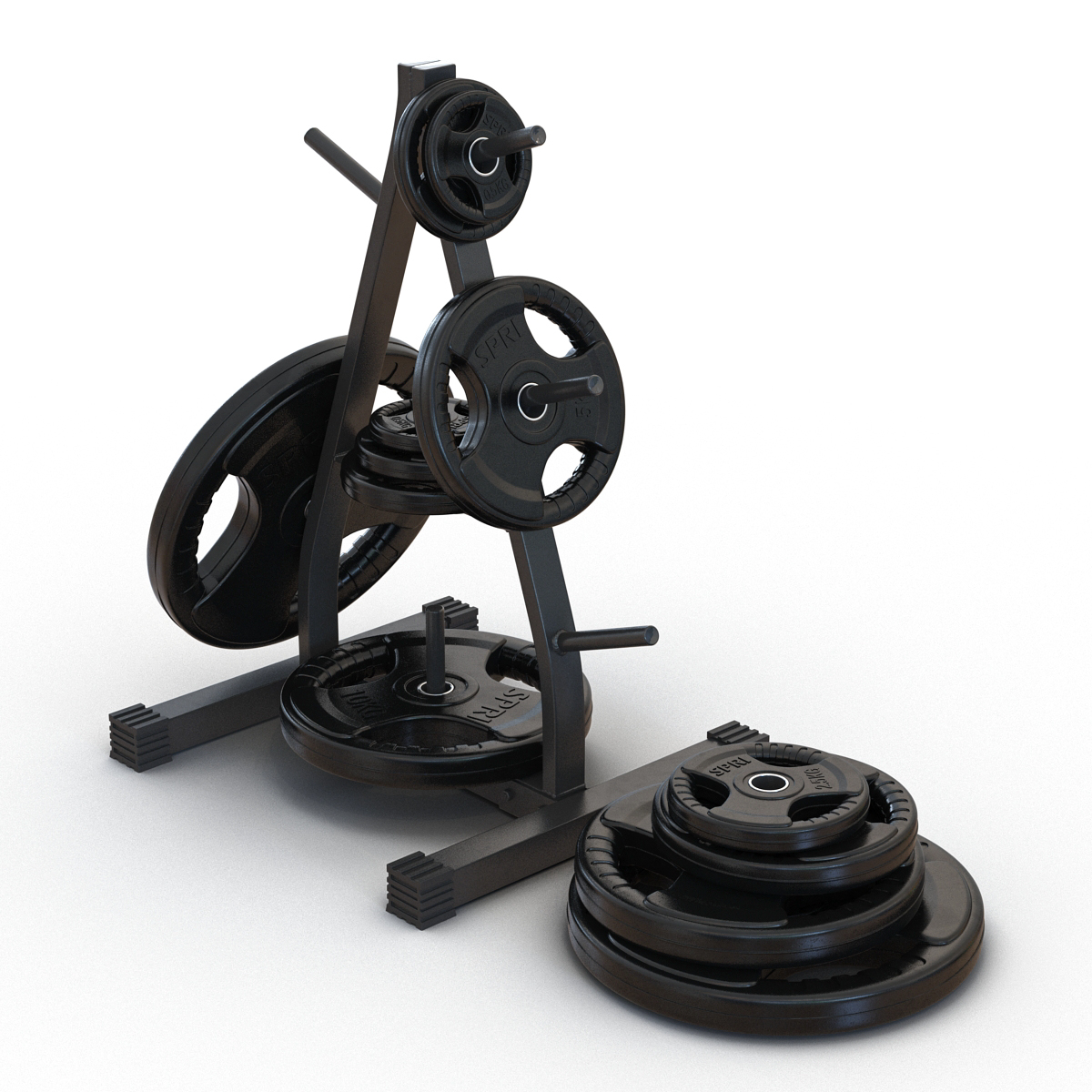 3D Weight Plate Tree Set