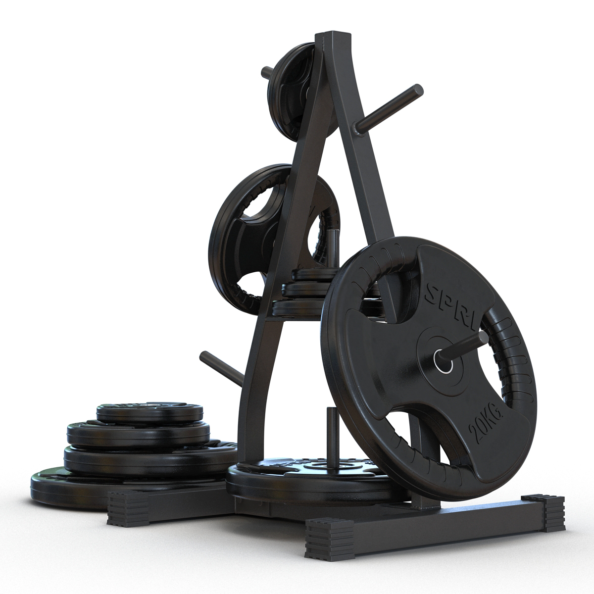 3D Weight Plate Tree Set