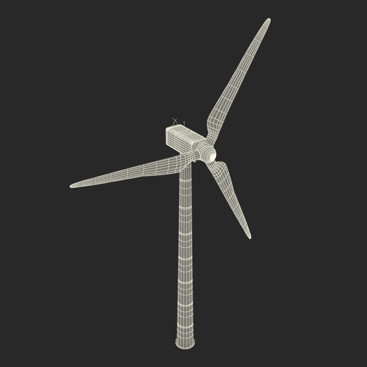 3D model Wind Turbine Generic