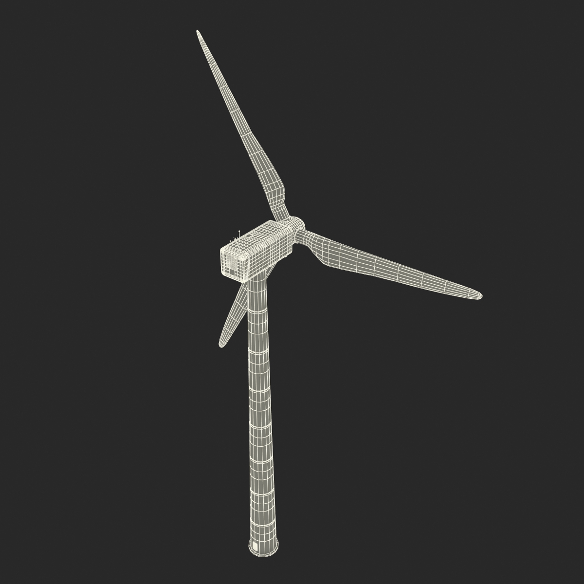 3D model Wind Turbine Generic