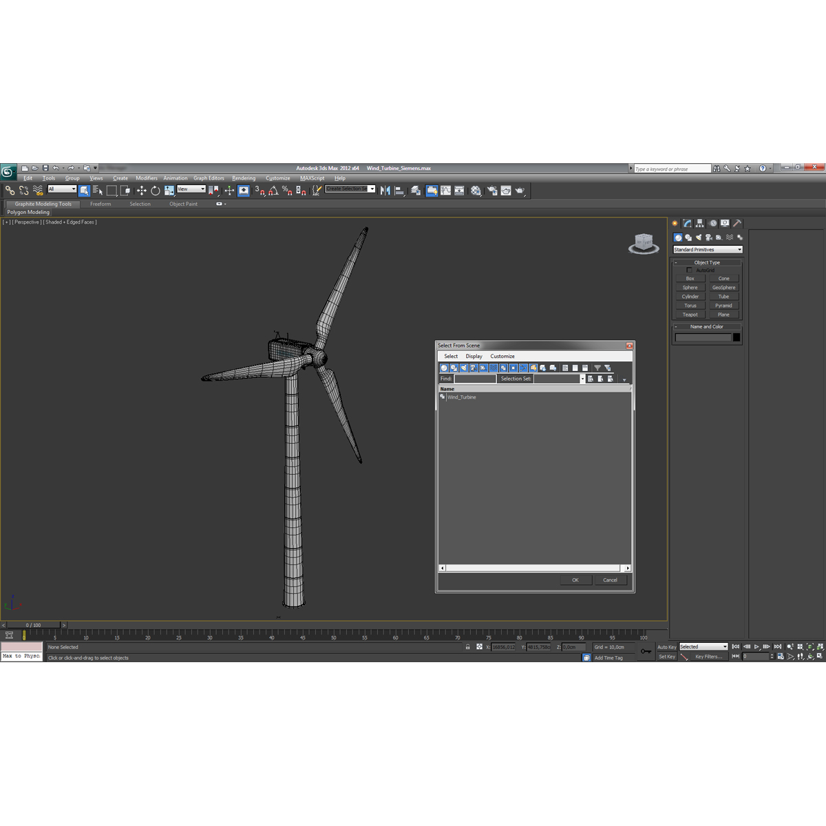 3D model Wind Turbine Siemens