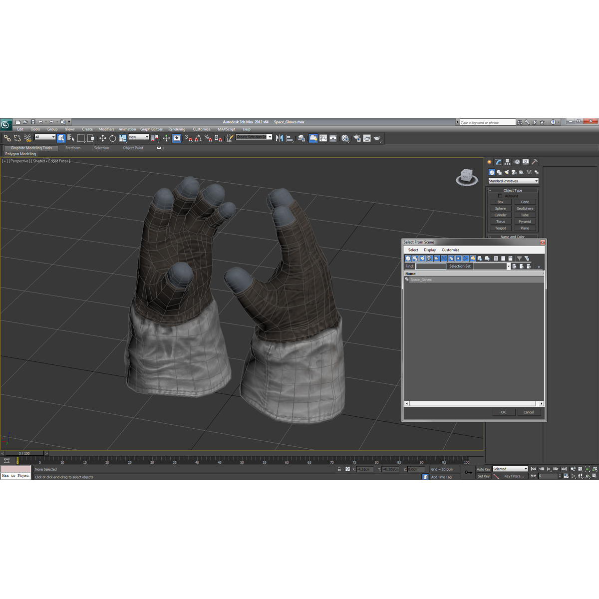 Space Gloves 3D