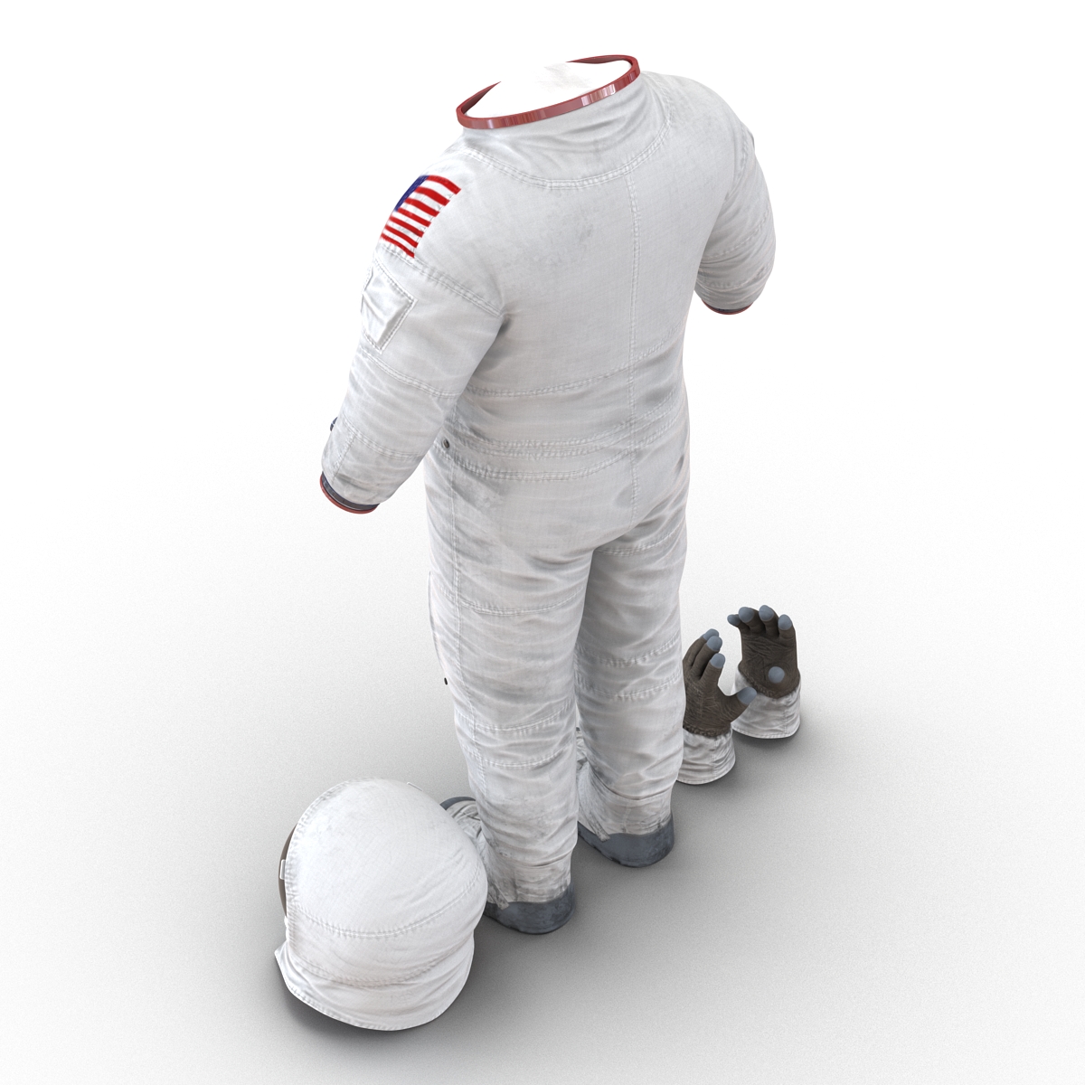 3D A7L Apollo and Skylab Spacesuit 3 model