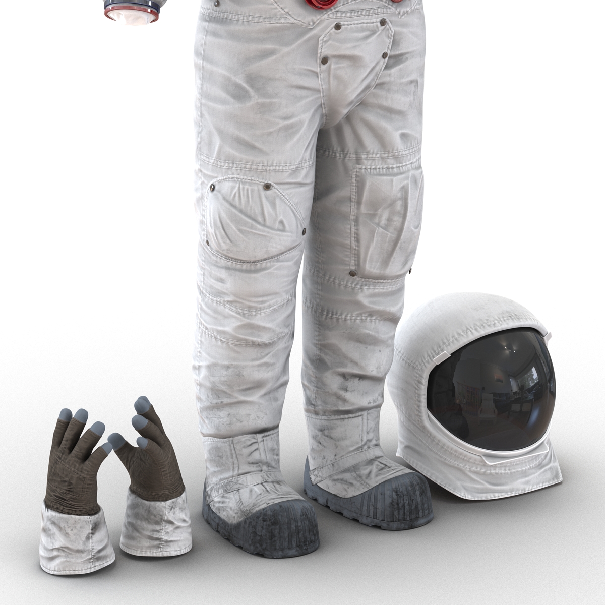 3D A7L Apollo and Skylab Spacesuit 3 model