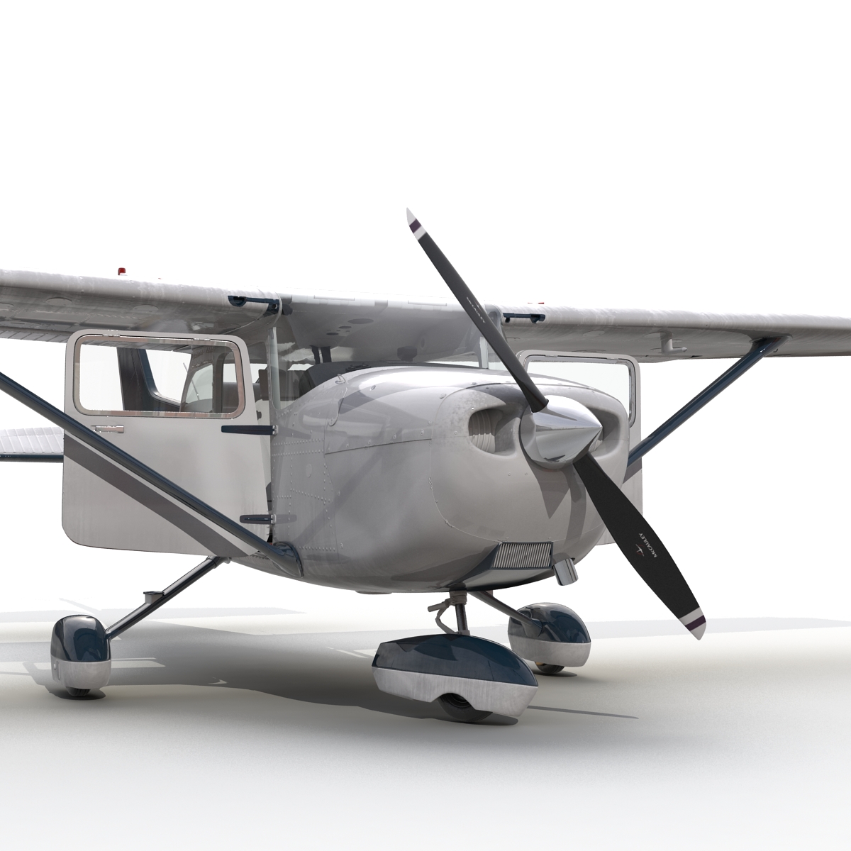 Cessna 172 Rigged 3D