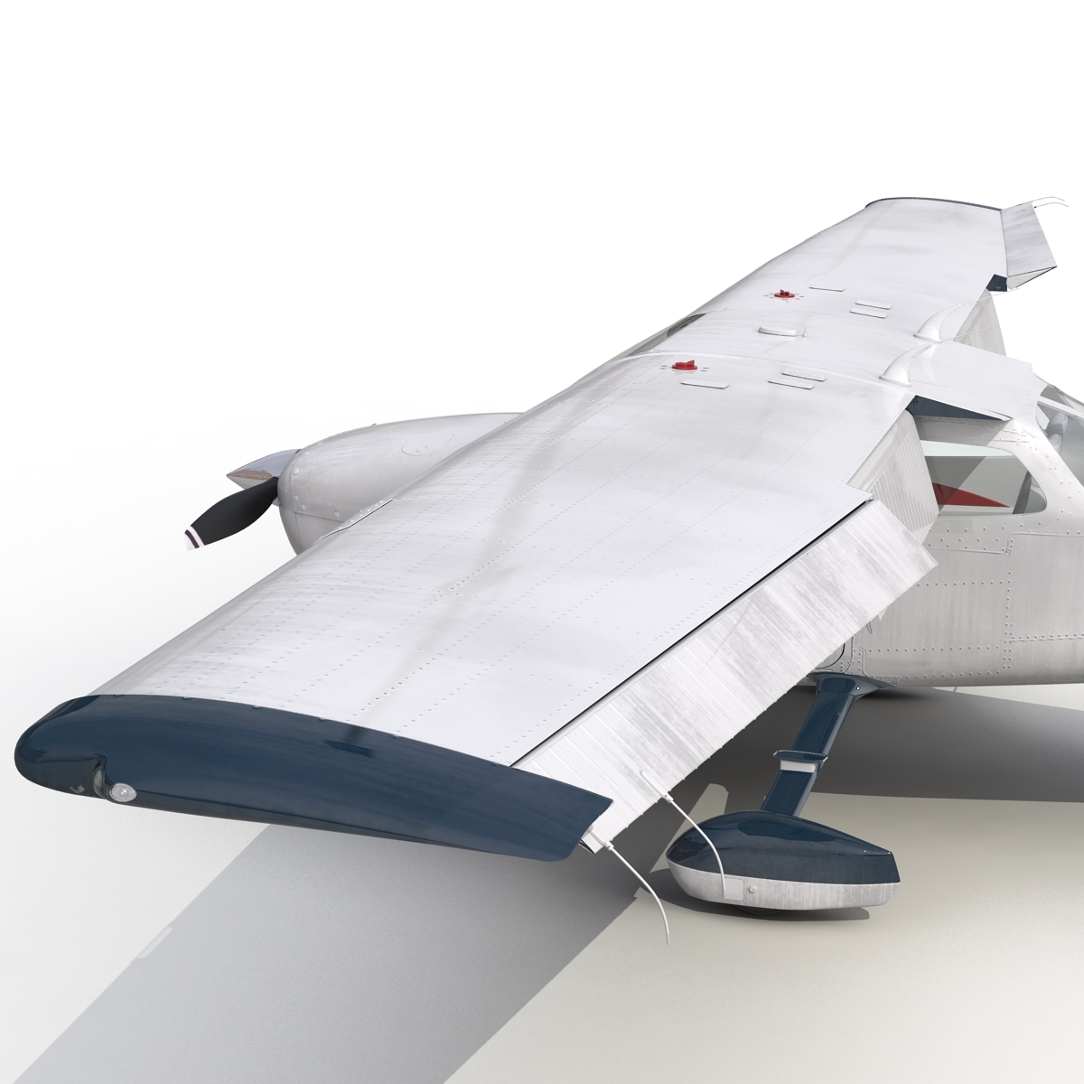 Cessna 172 Rigged 3D