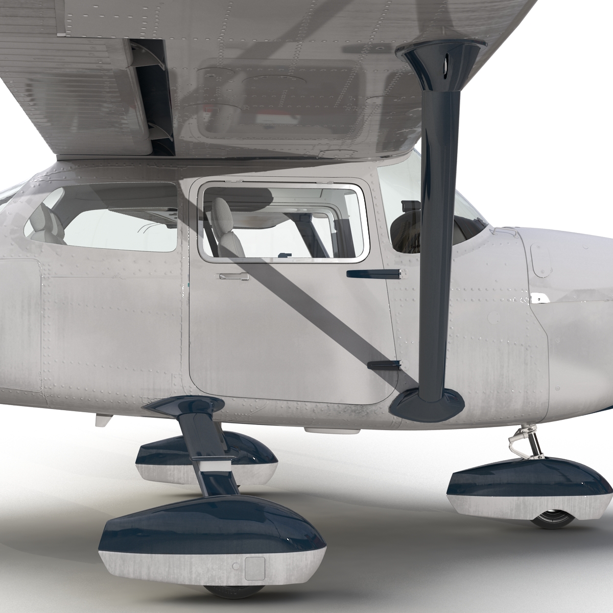 Cessna 172 Rigged 3D