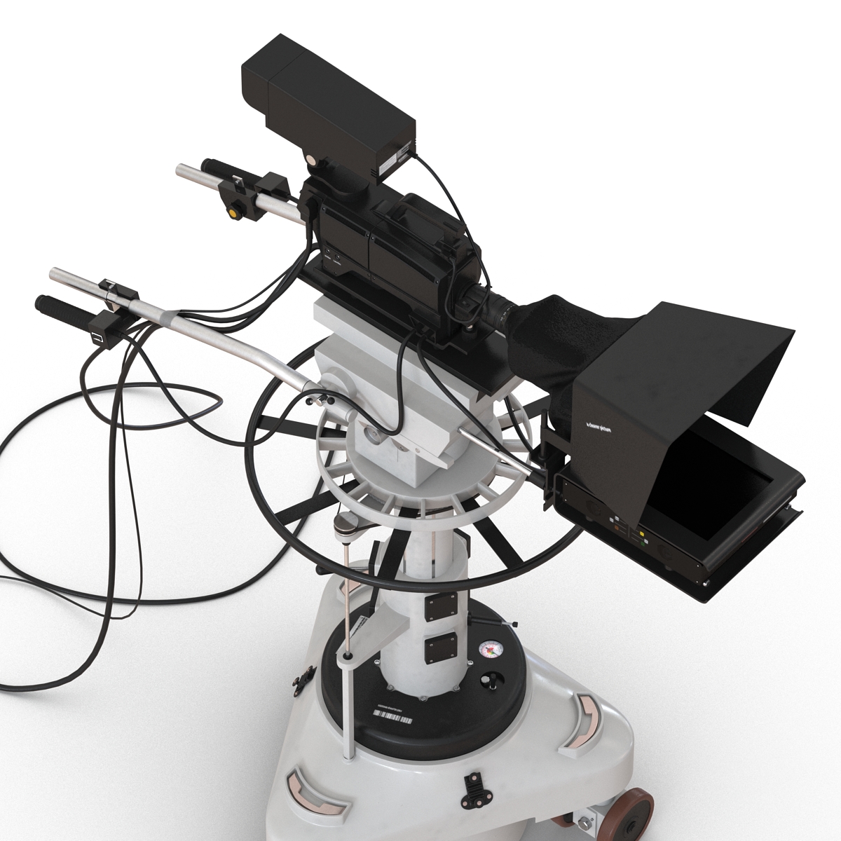 TV Studio Camera Generic 3D model