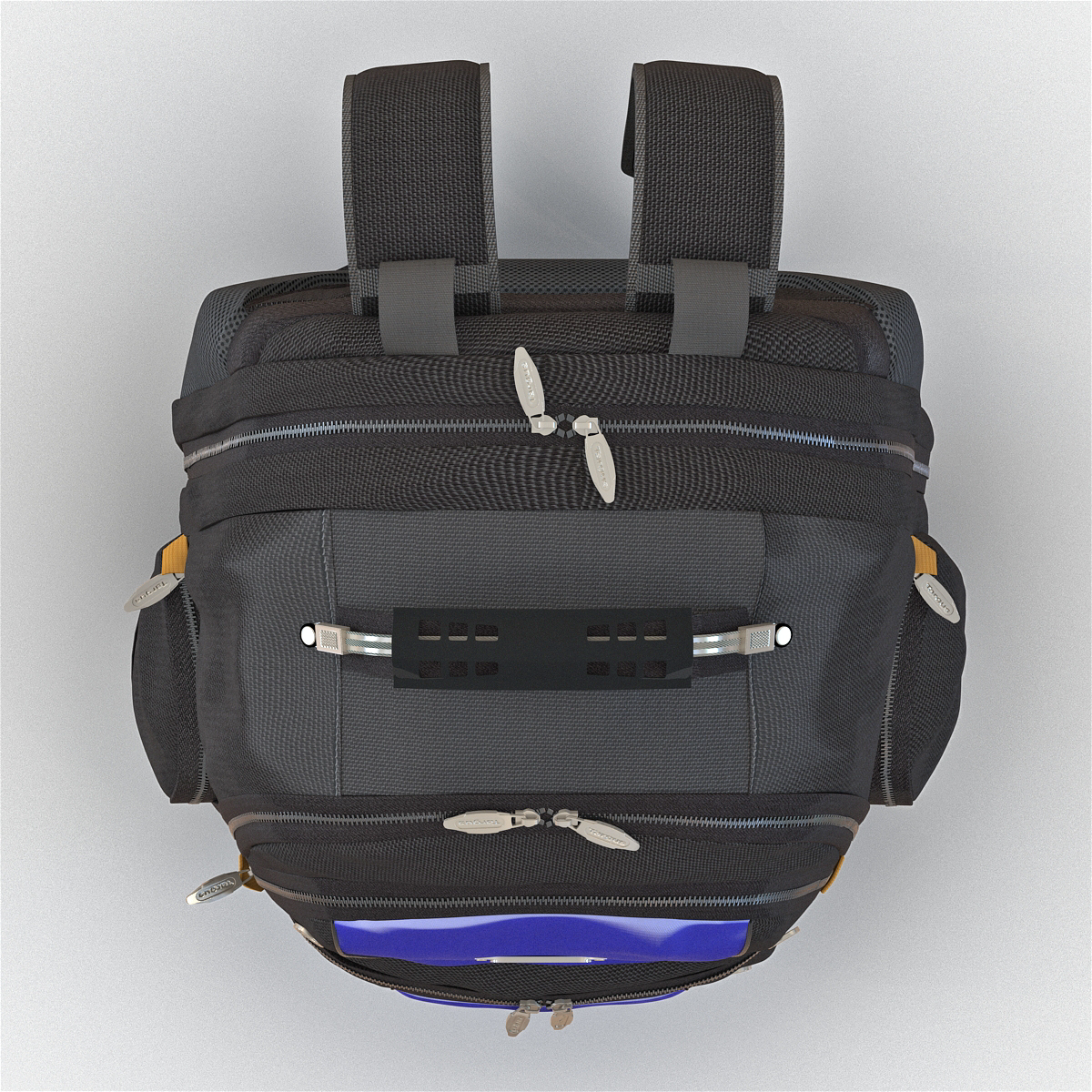 3D model Backpack 2 Blue