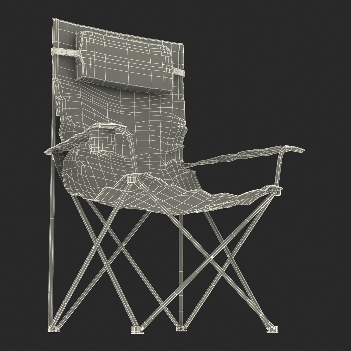 3D model Camping Chair 2