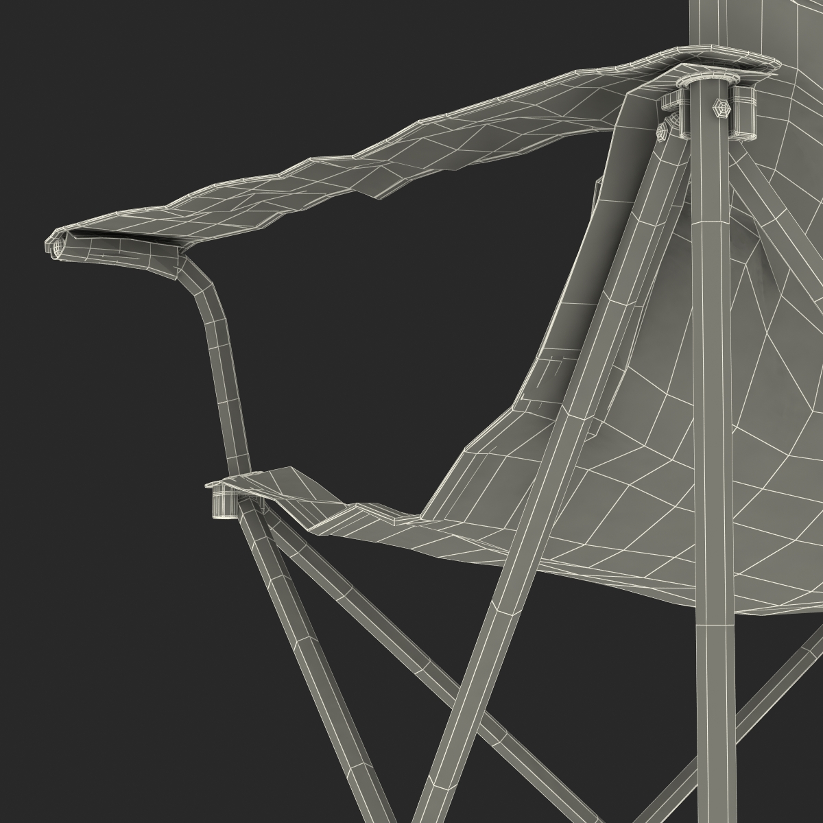 3D model Camping Chair 2