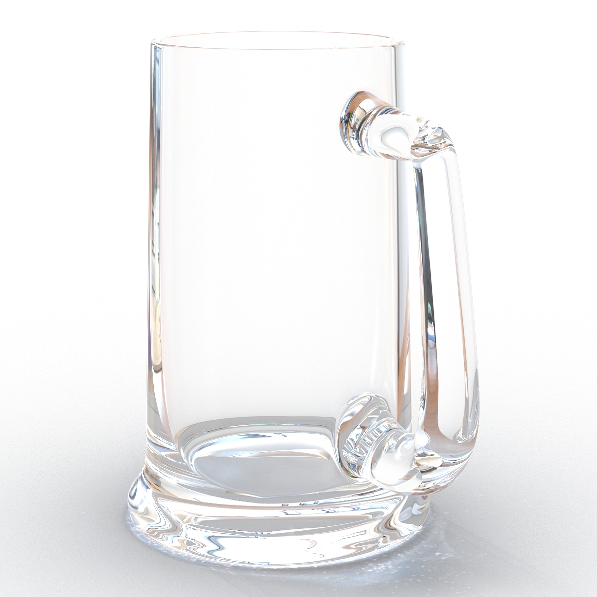 Empty Beer Mug 3D model