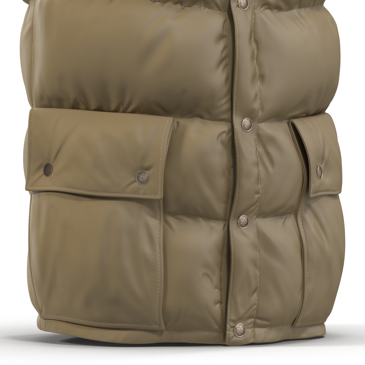 Camping Vest 2 3D model