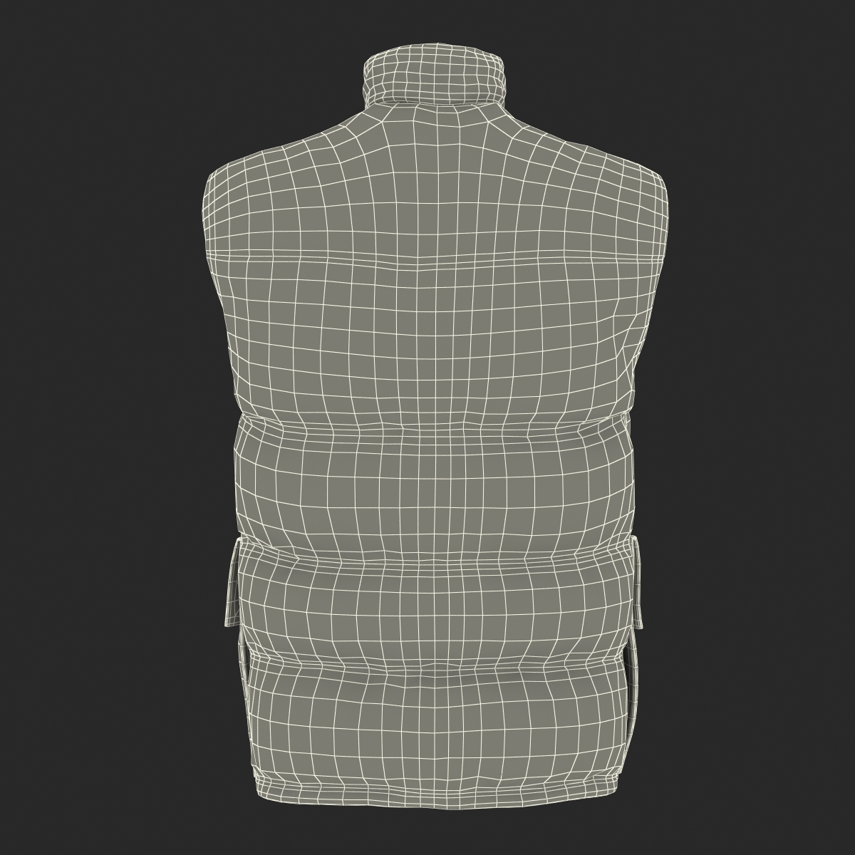 Camping Vest 2 3D model