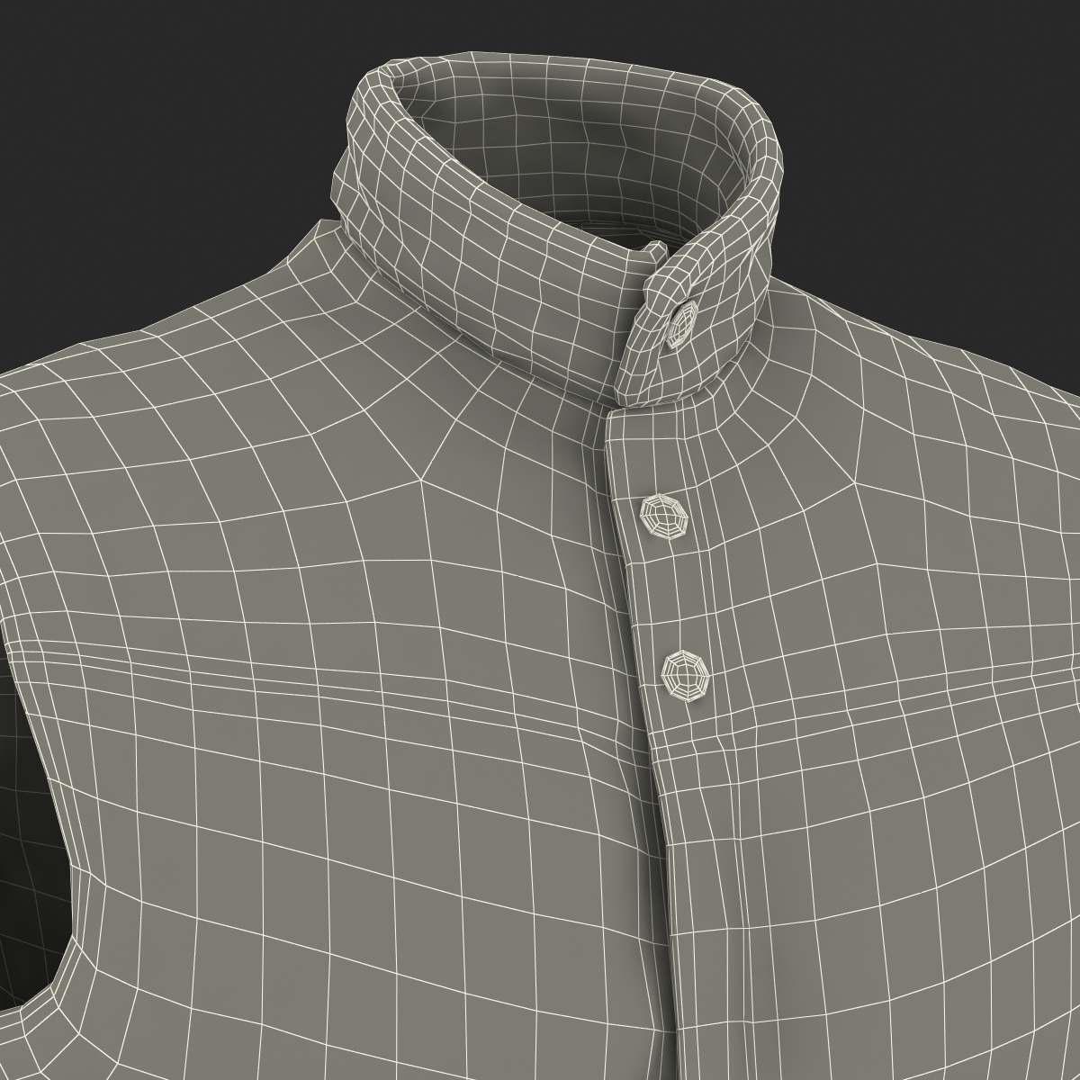 Camping Vest 2 3D model