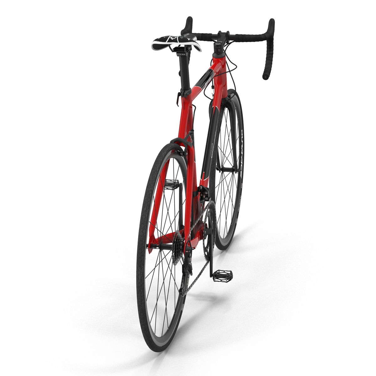 3D model Road Bike Cadillac Rigged