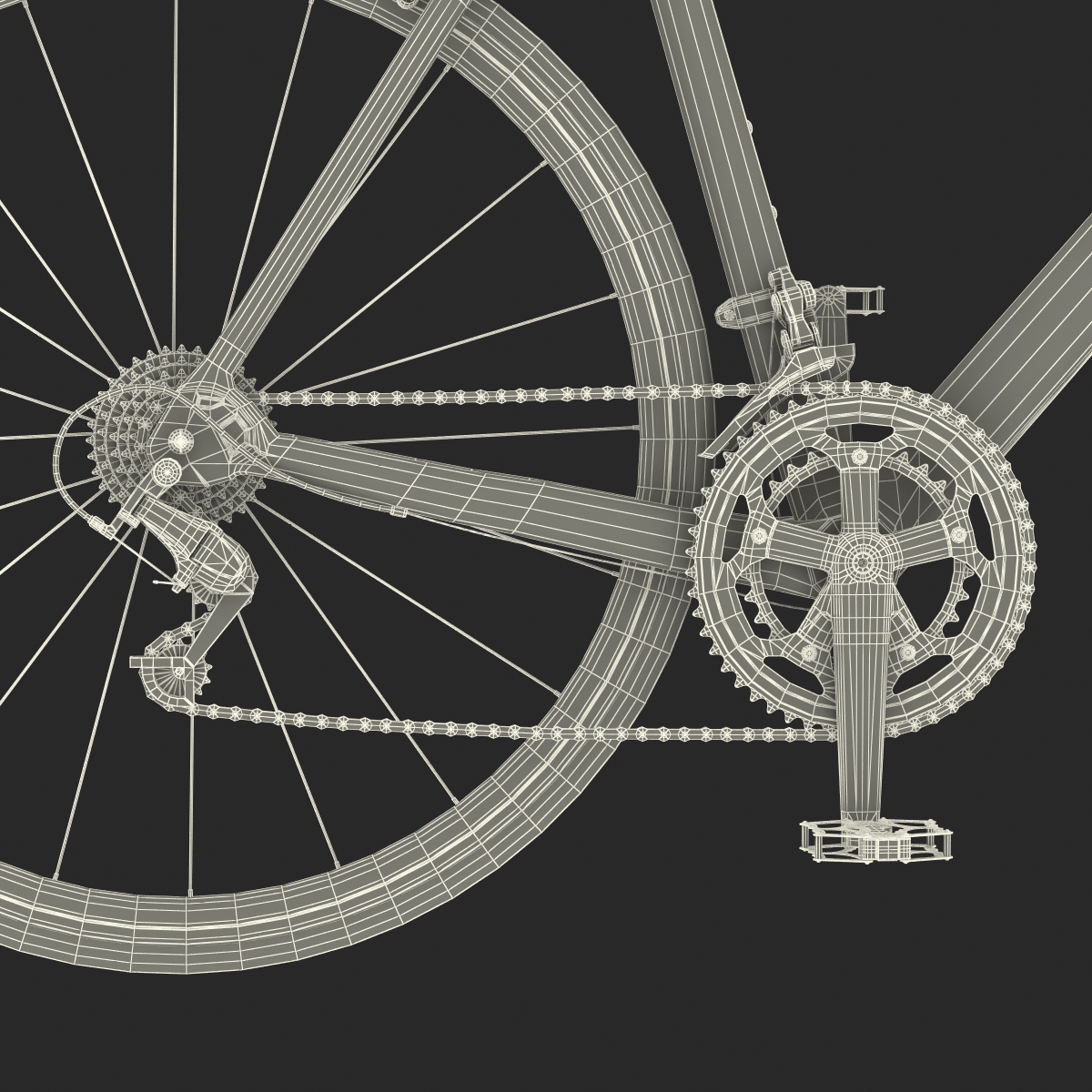 3D model Road Bike Cannondale