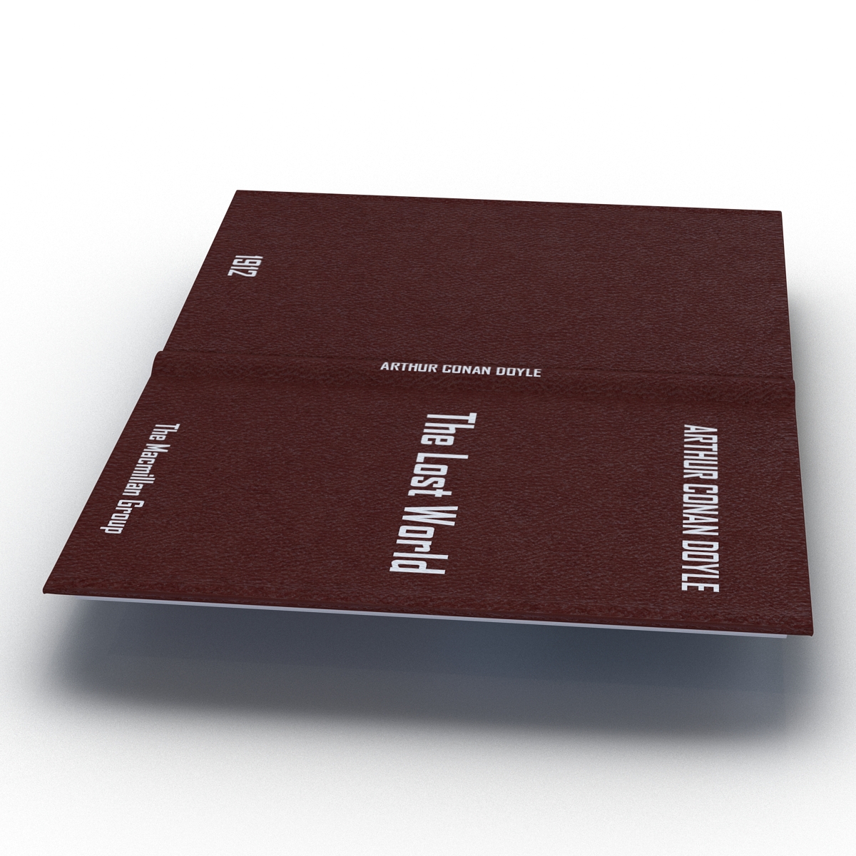 Open Book 3D model