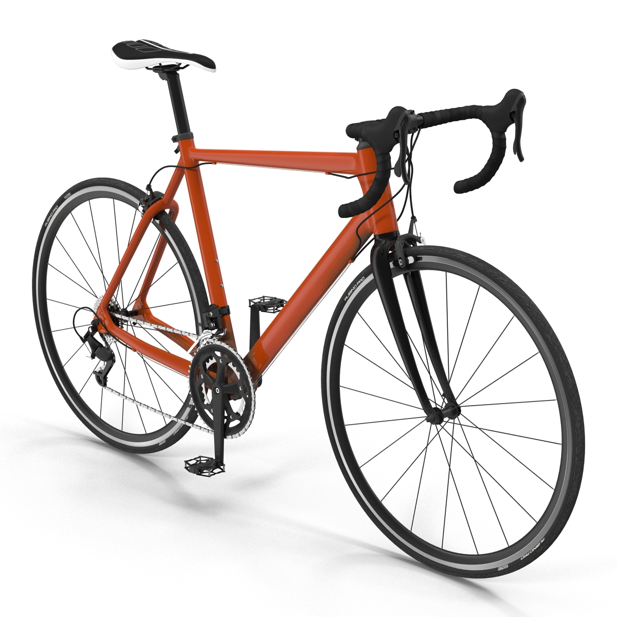 Road Bike Generic Rigged 3D model