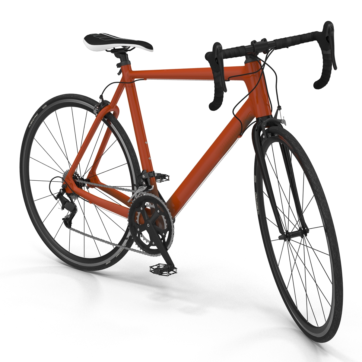 Road Bike Generic Rigged 3D model