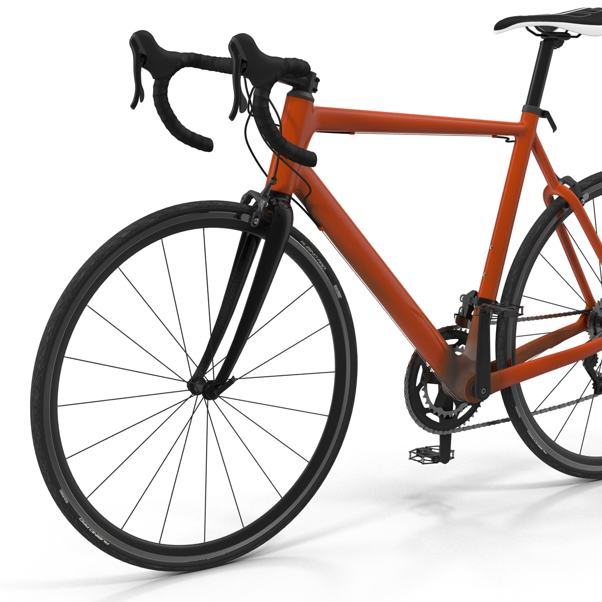 Road Bike Generic Rigged 3D model