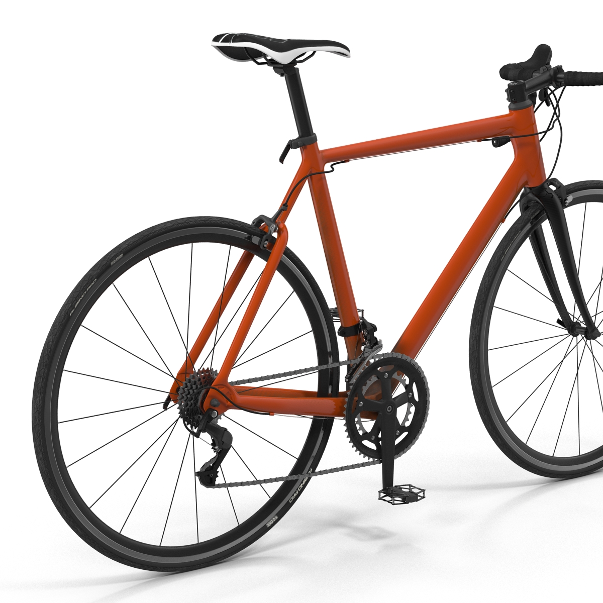 Road Bike Generic Rigged 3D model