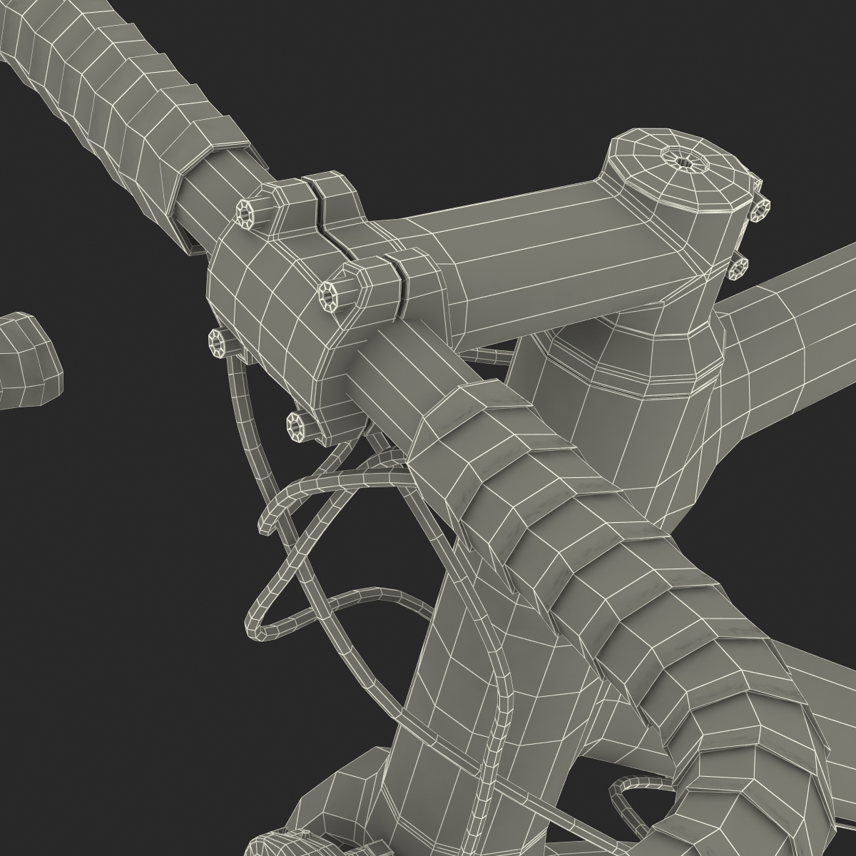 Road Bike Generic Rigged 3D model