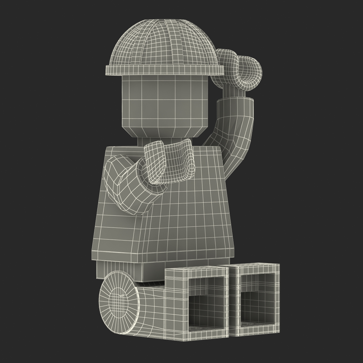 3D Lego Man Builder