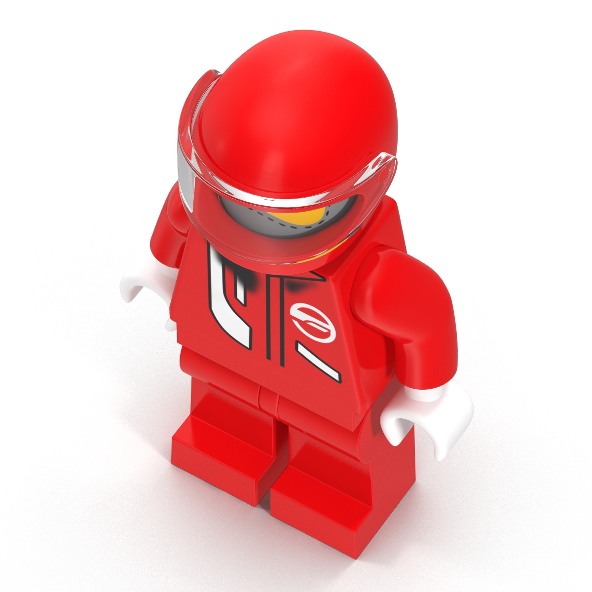 3D Lego Man Fireman