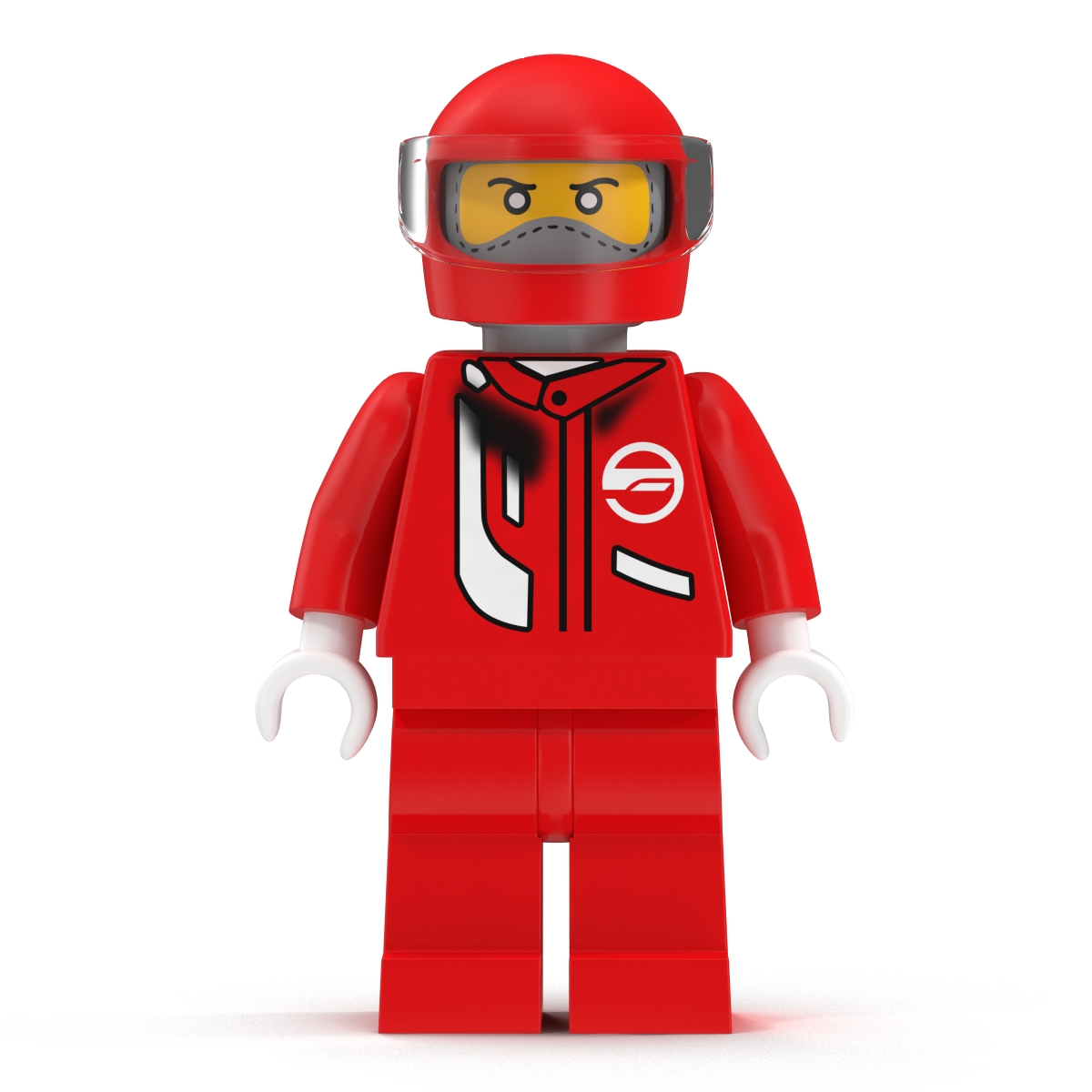 3D Lego Man Fireman