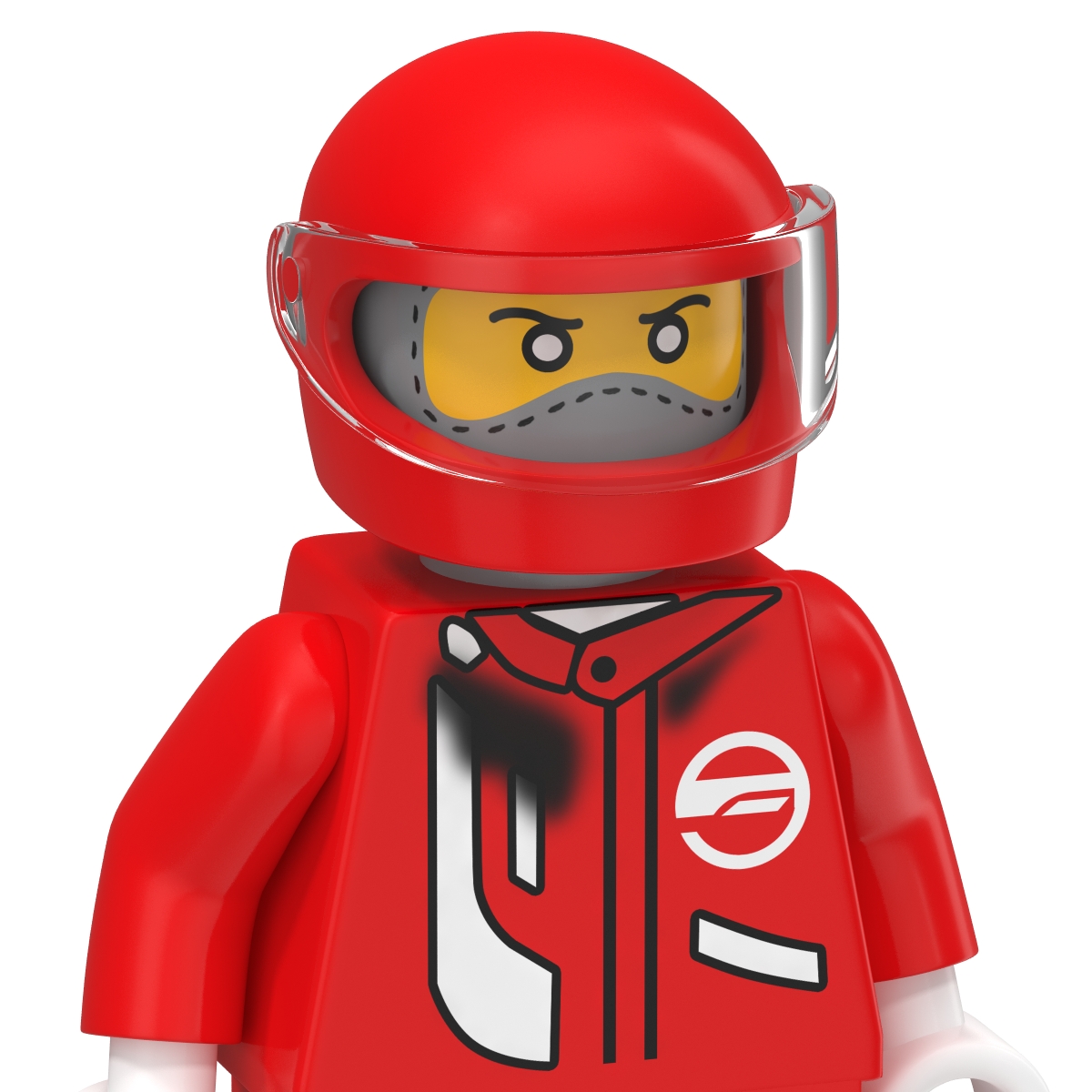 3D Lego Man Fireman