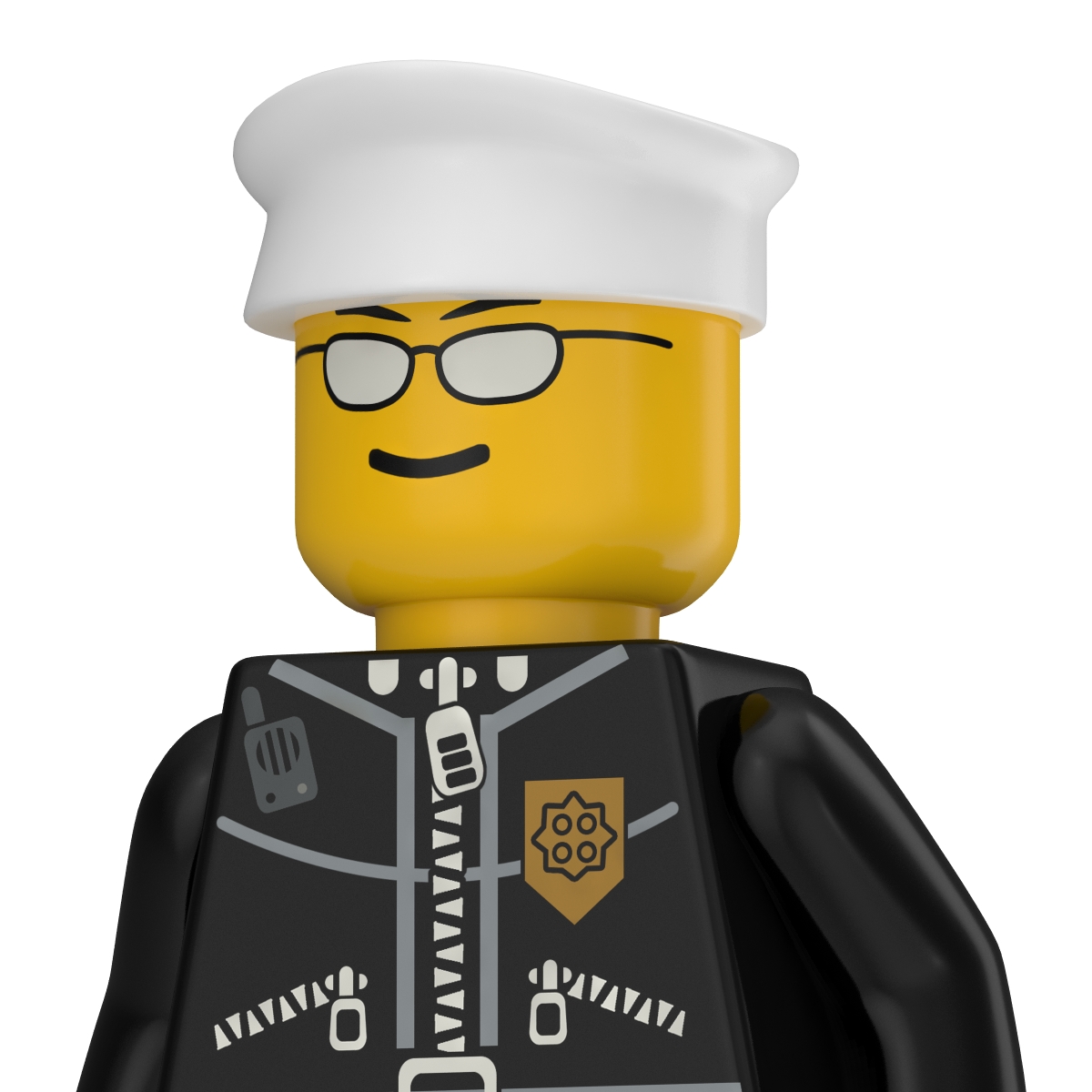 3D Lego Man Policeman model