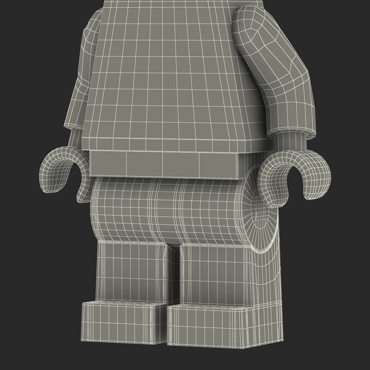 3D Lego Man Policeman model