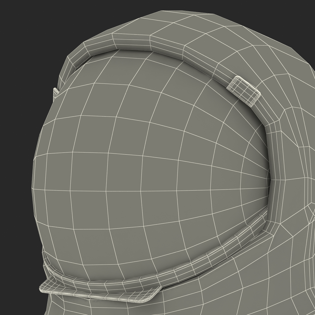 3D model A7L Spacesuit Helmet