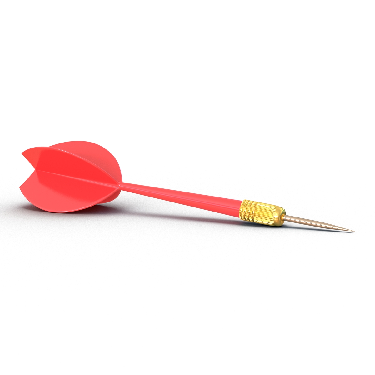 Dart Needle 2 Red 3D