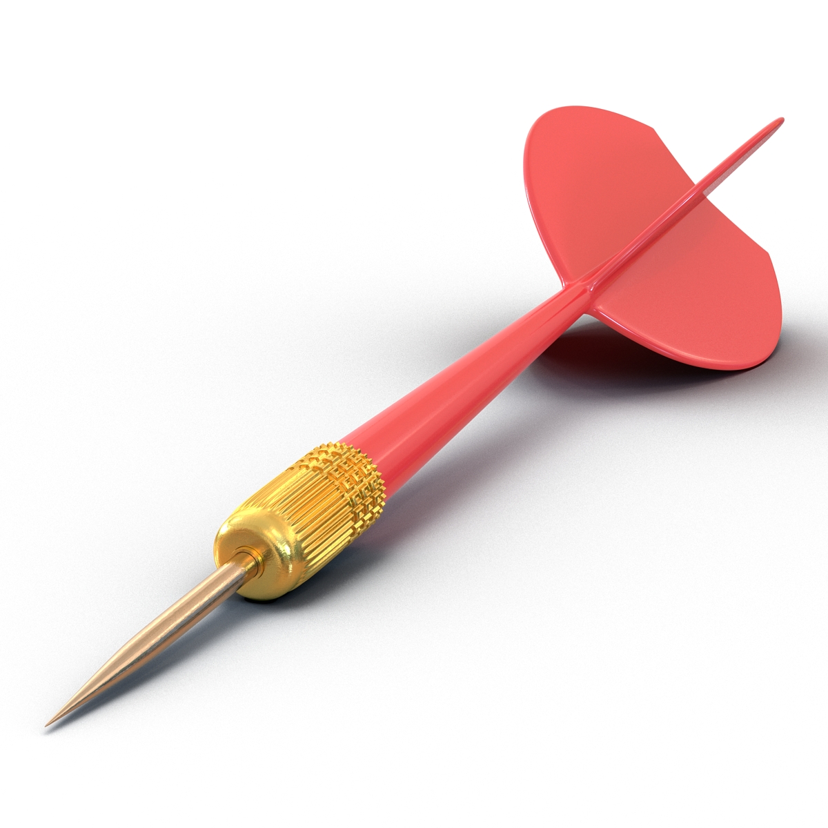 Dart Needle 2 Red 3D