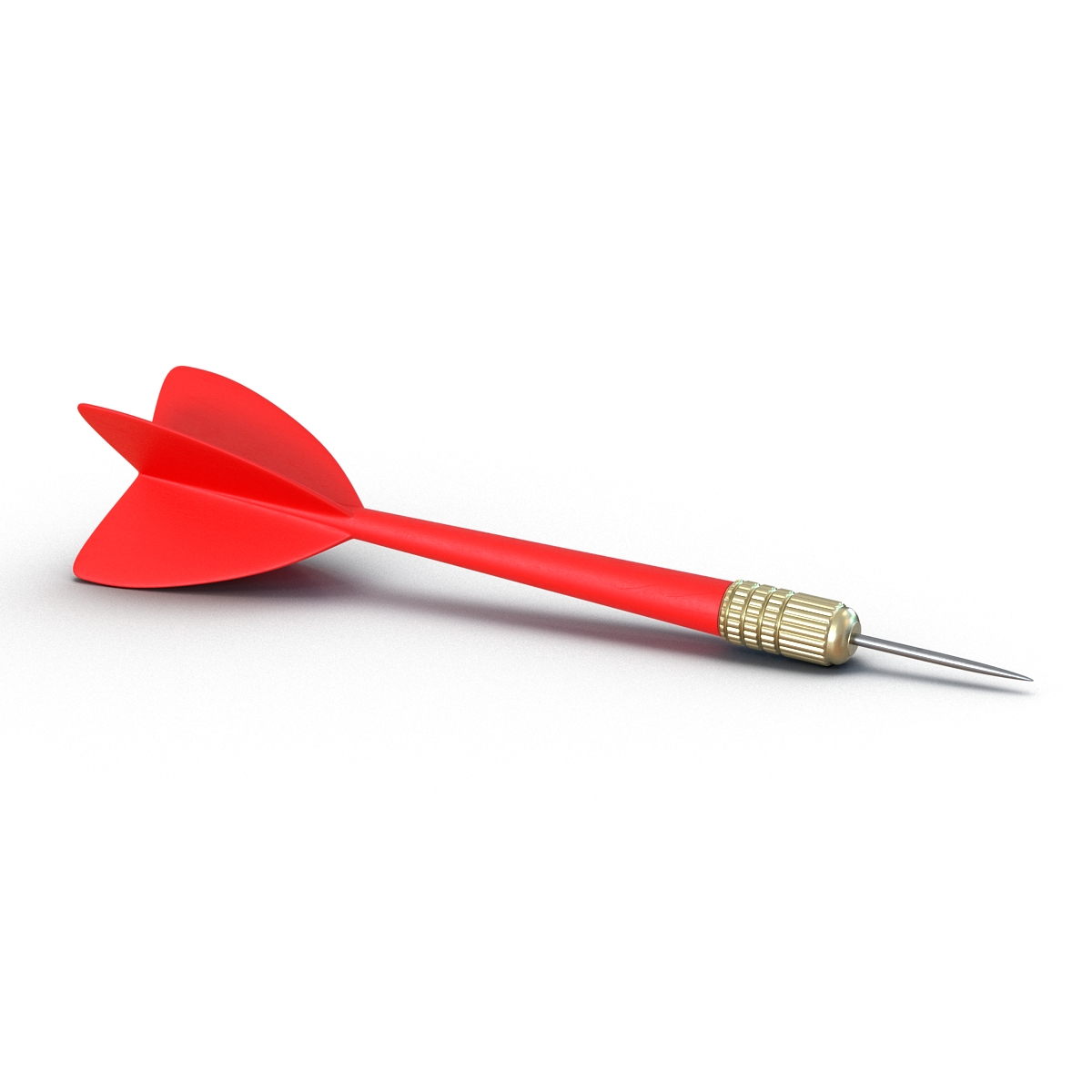 Dart Needle 3 Red 3D