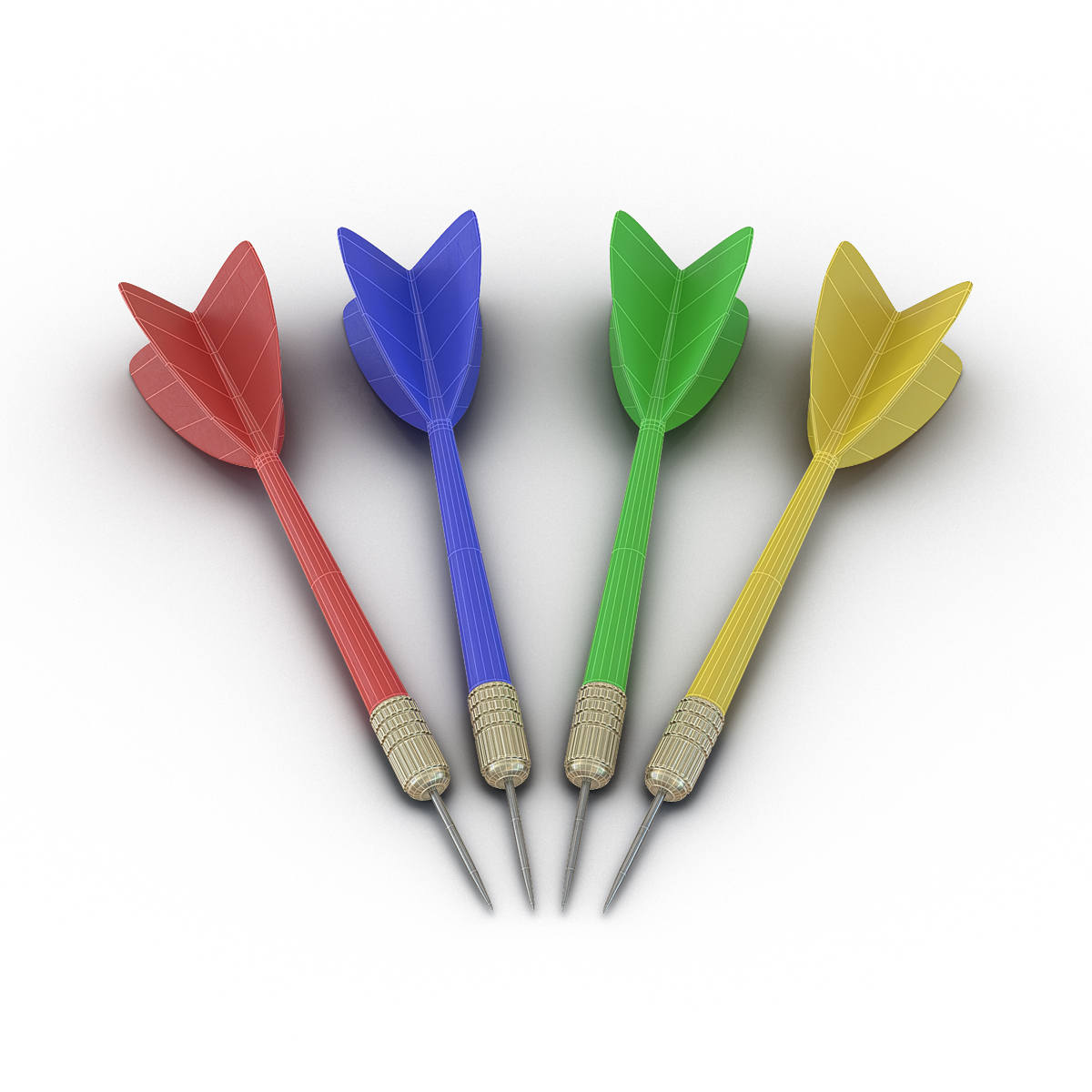 Dart Needle 3 Set 3D