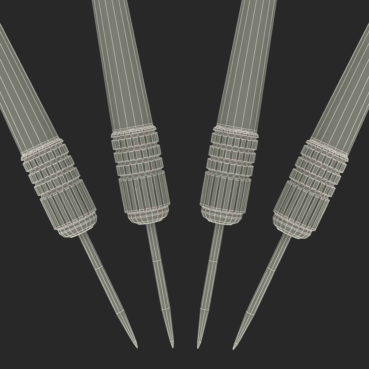 Dart Needle 3 Set 3D