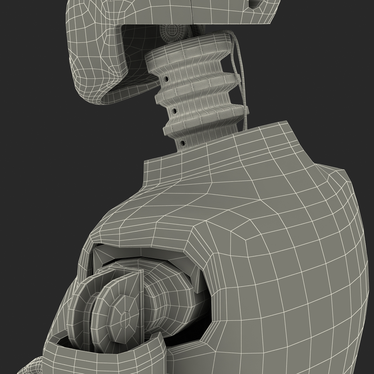 3D model Female Crash Test Dummy Rigged