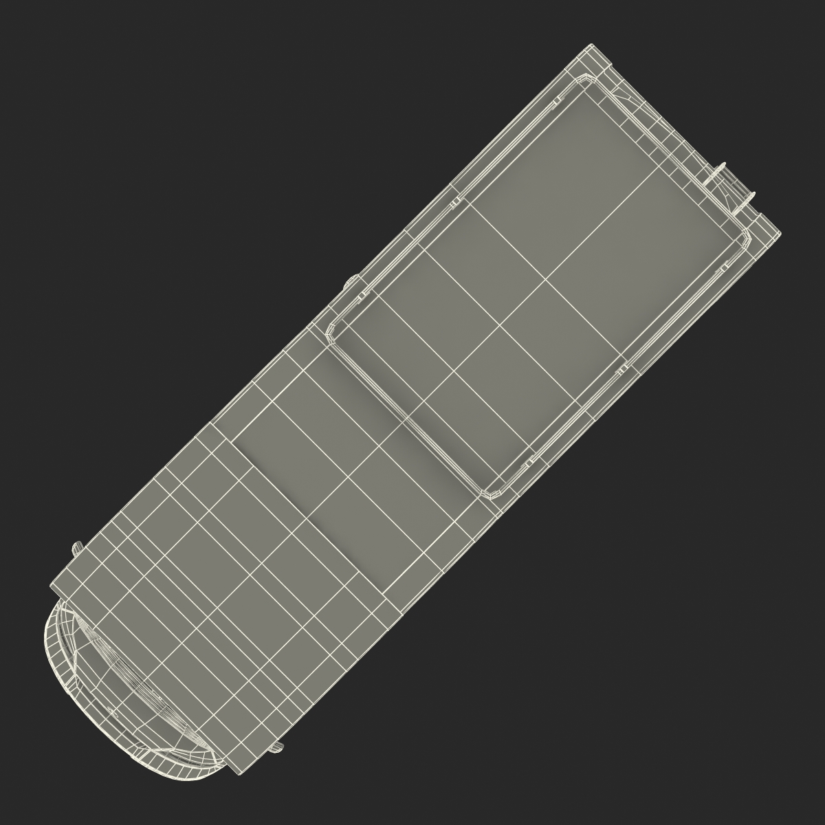 3D Tag Axle Motorhome model