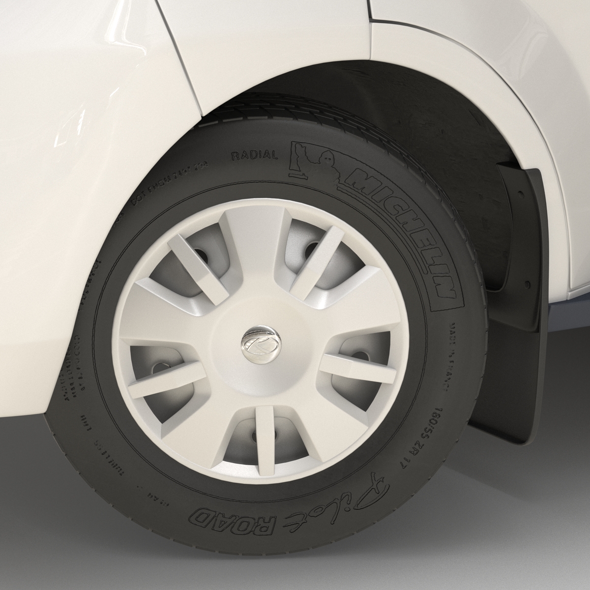 3D model Tag Axle Motorhome Rigged