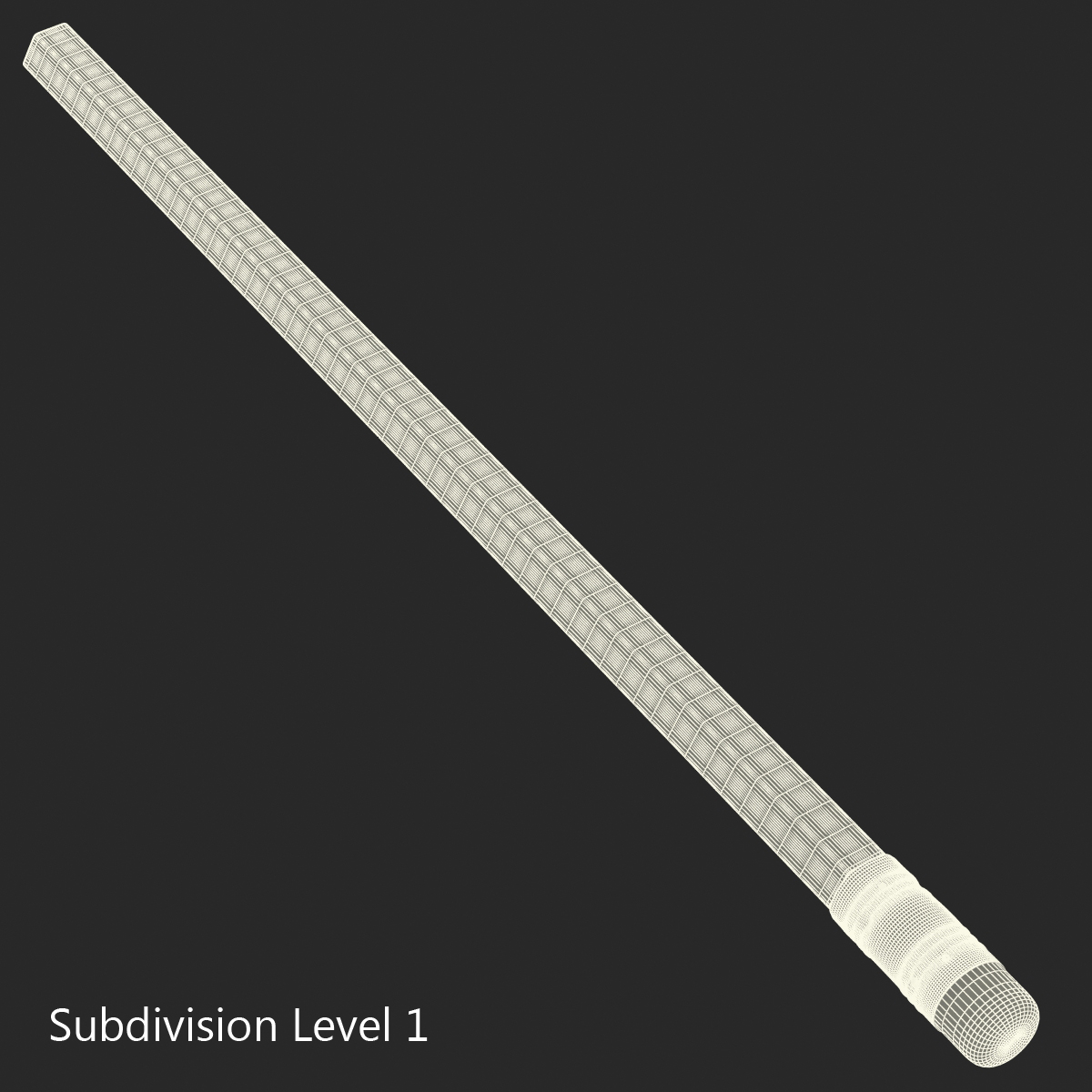 3D Unsharpened Pencil model